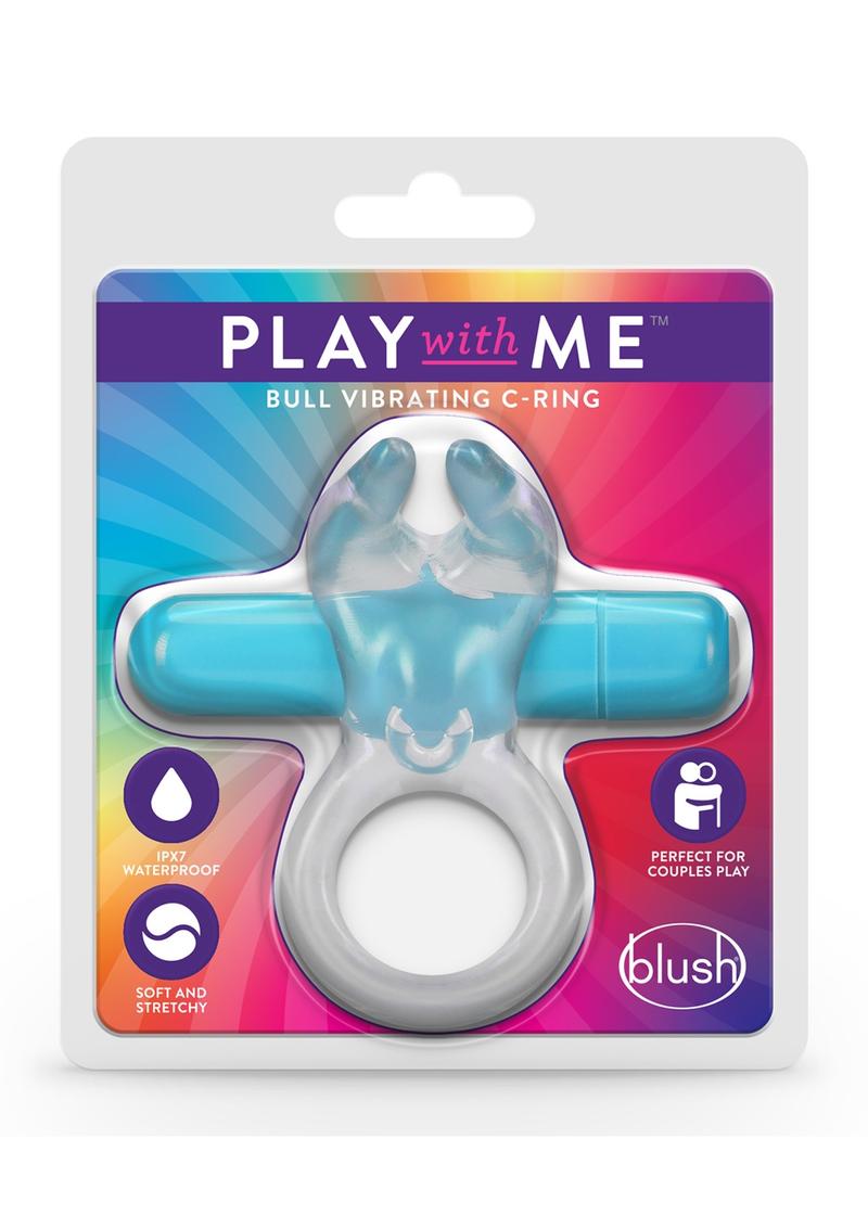 Play With Me Bull Vibrating C Ring Waterproof