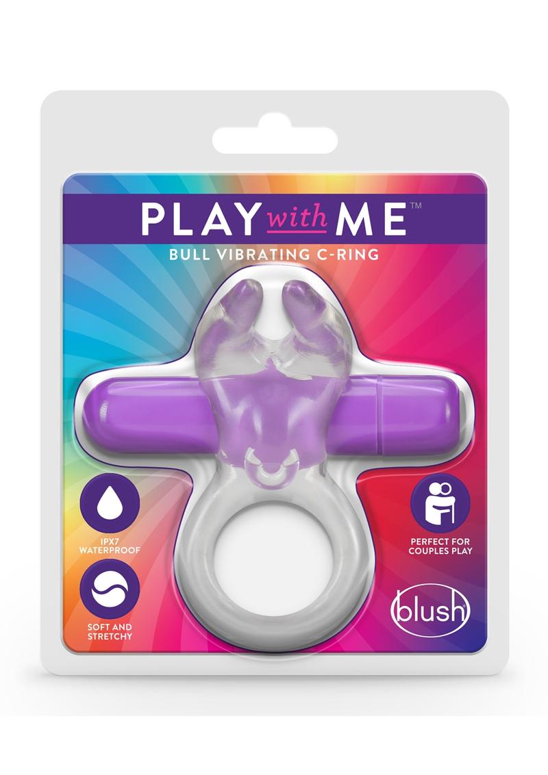 Play With Me Bull Vibrating C Ring Waterproof