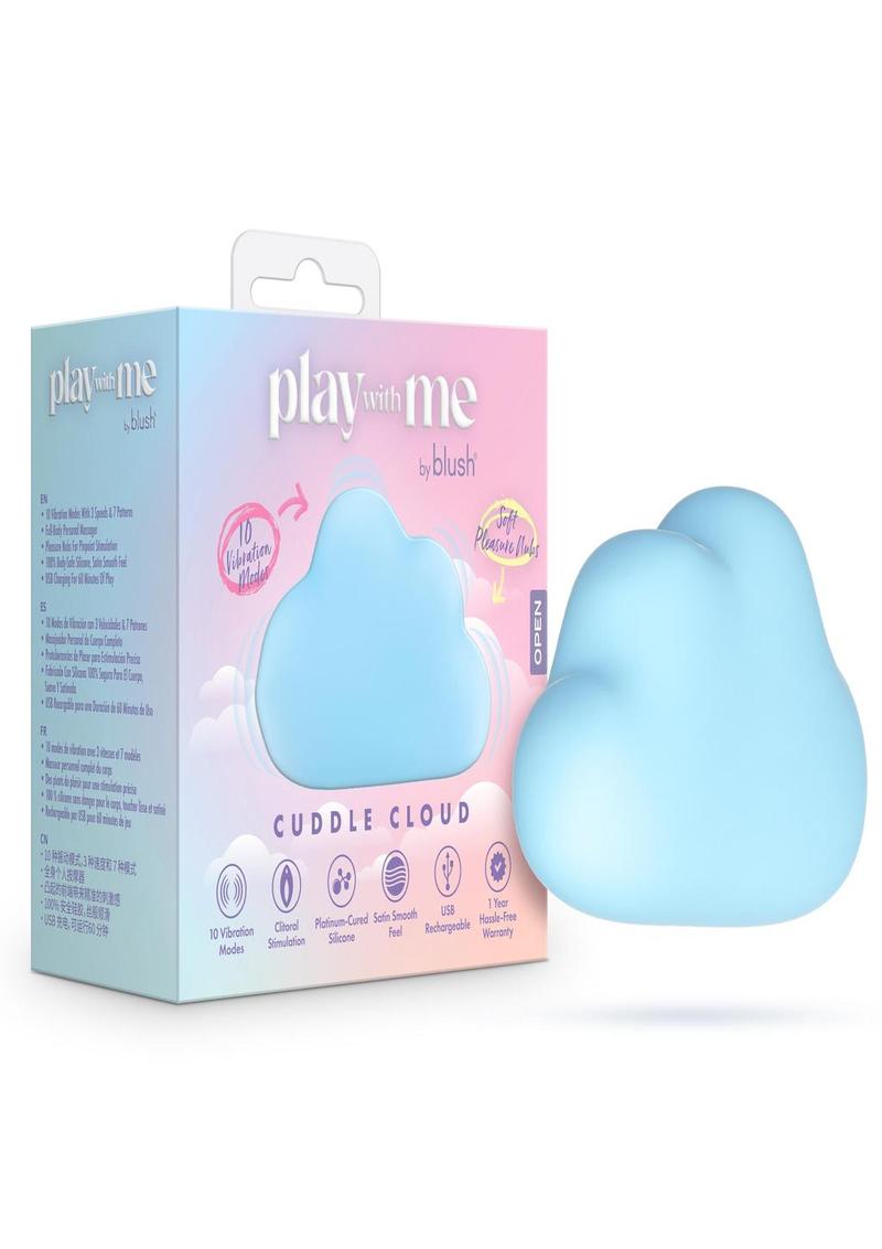 Play With Me Cuddle Cloud Rechargeable Silicone Clitoral Massager