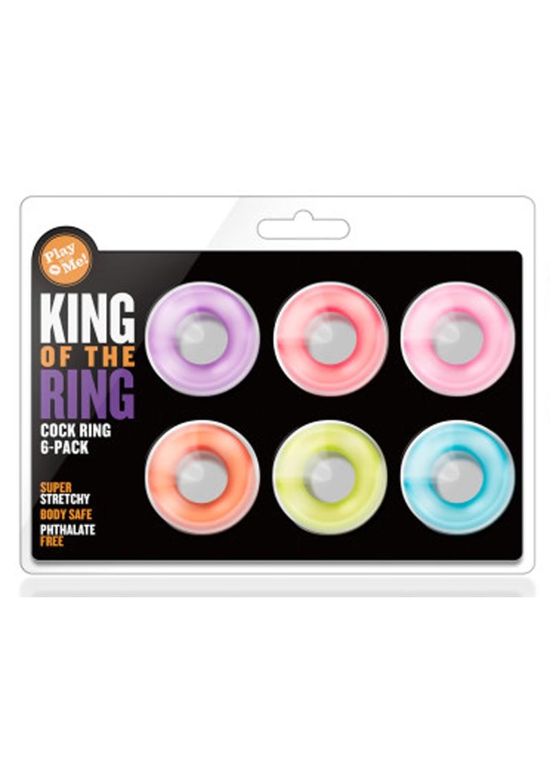 Play With Me King of the Ring 6 Pack Assorted Color