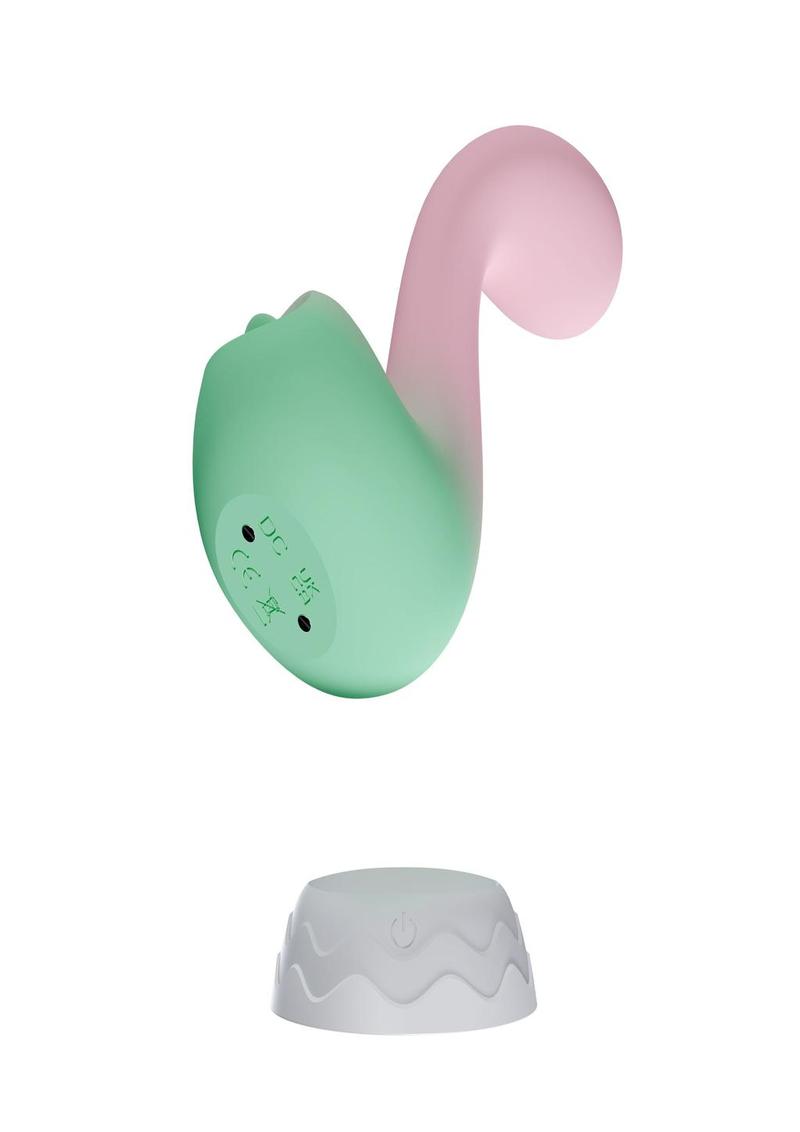 Play With Me Melody Rechargeable Silicone Dual-End Vibrator