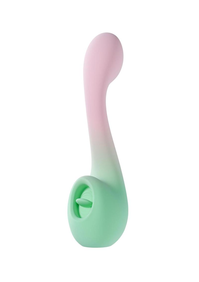 Play With Me Melody Rechargeable Silicone Dual-End Vibrator