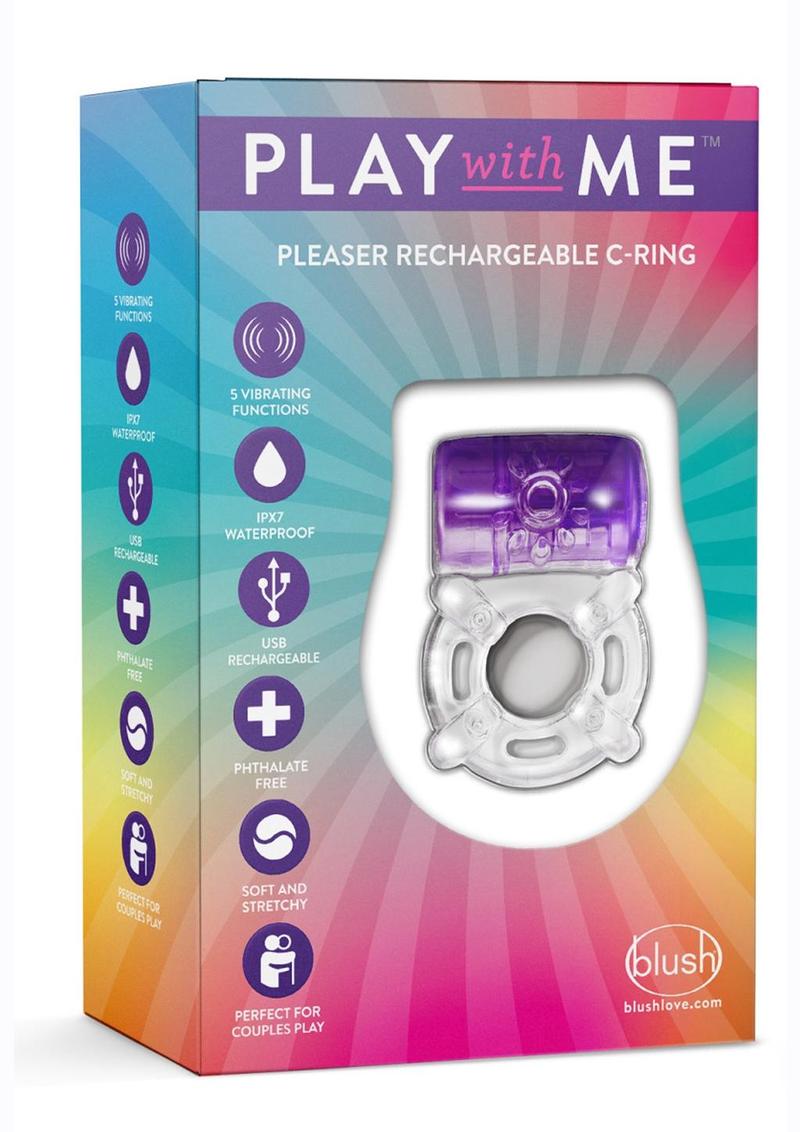 Play With Me Pleaser Rechargeable Cock Ring