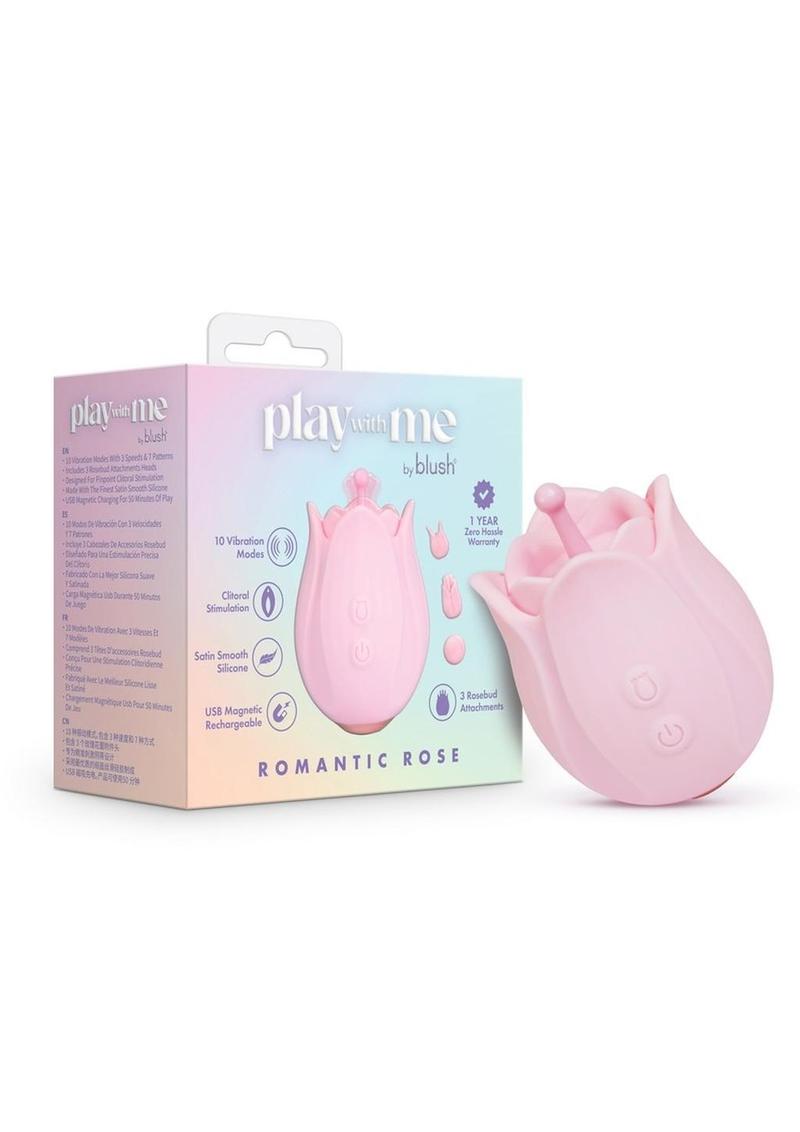 Play With Me Romanic Rose Toy Clitoral Stimulator