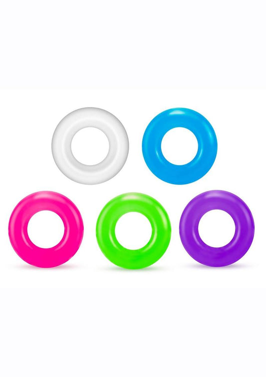 Play With Me Stretch C Ring Assorted Color Silicone