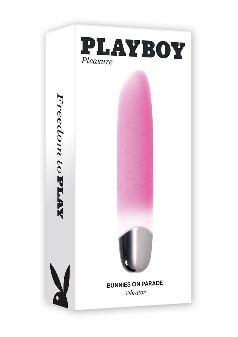 Playboy Bunnies on Parade Rechargeable Silicone Vibrator