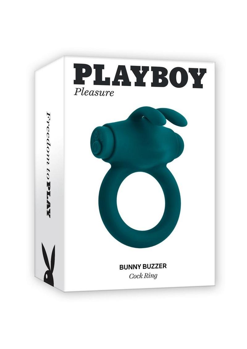 Playboy Pleasure Bunny Buzzer Silicone Cock Ring