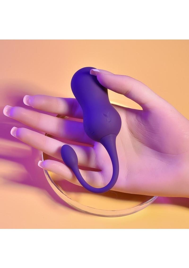 Playboy Rechargeable Silicone Vibrating Kegel Balls
