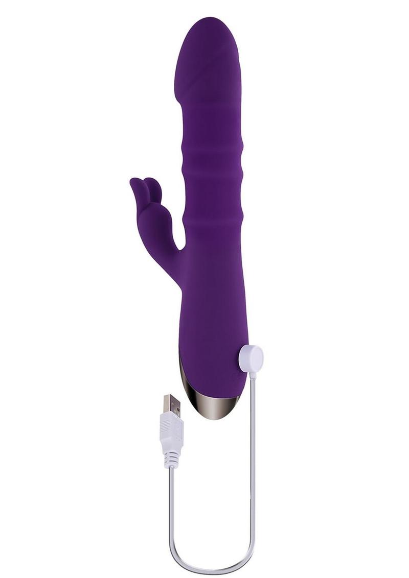 Playboy Hop-To-It Purple Rabbit Vibrator