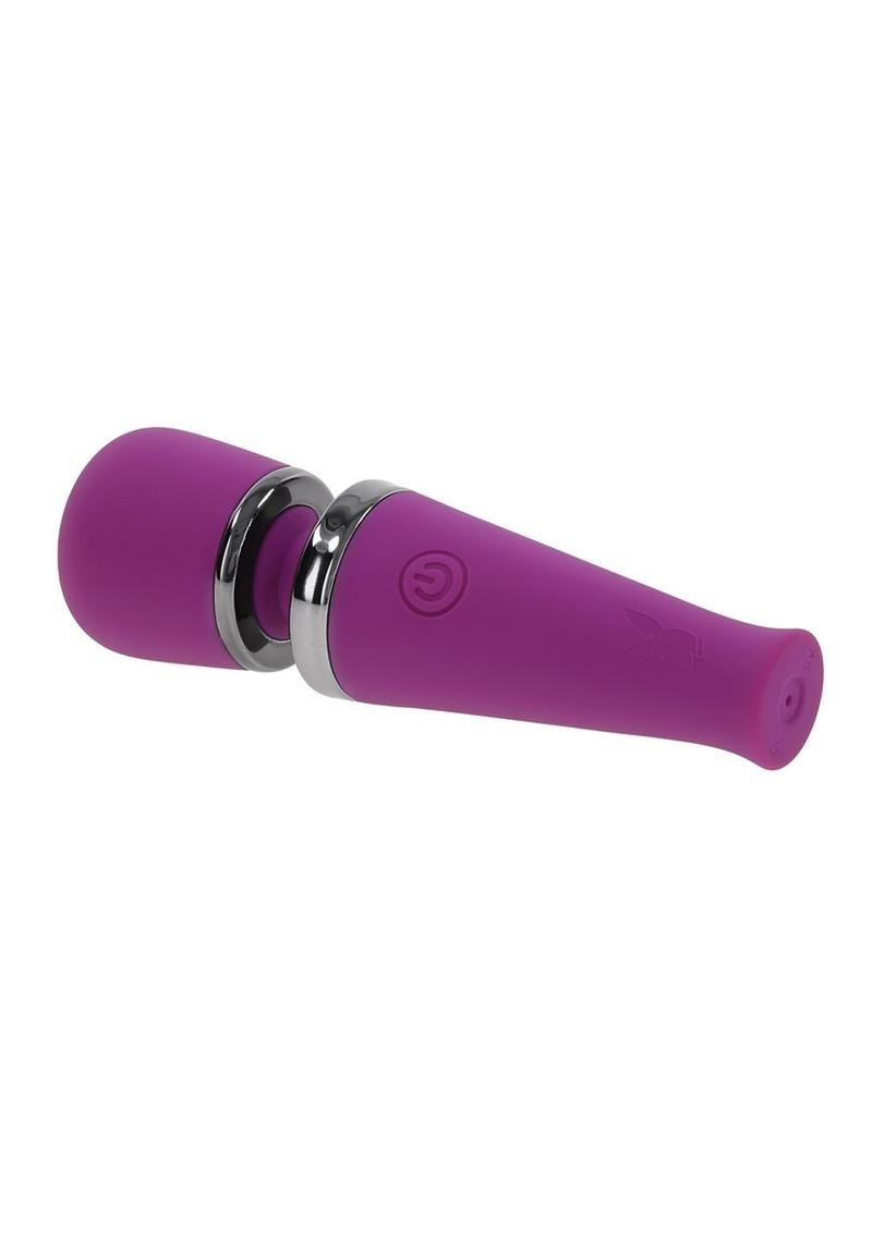 Playboy Mic Drop Wand Vibrator – Rechargeable & Powerful