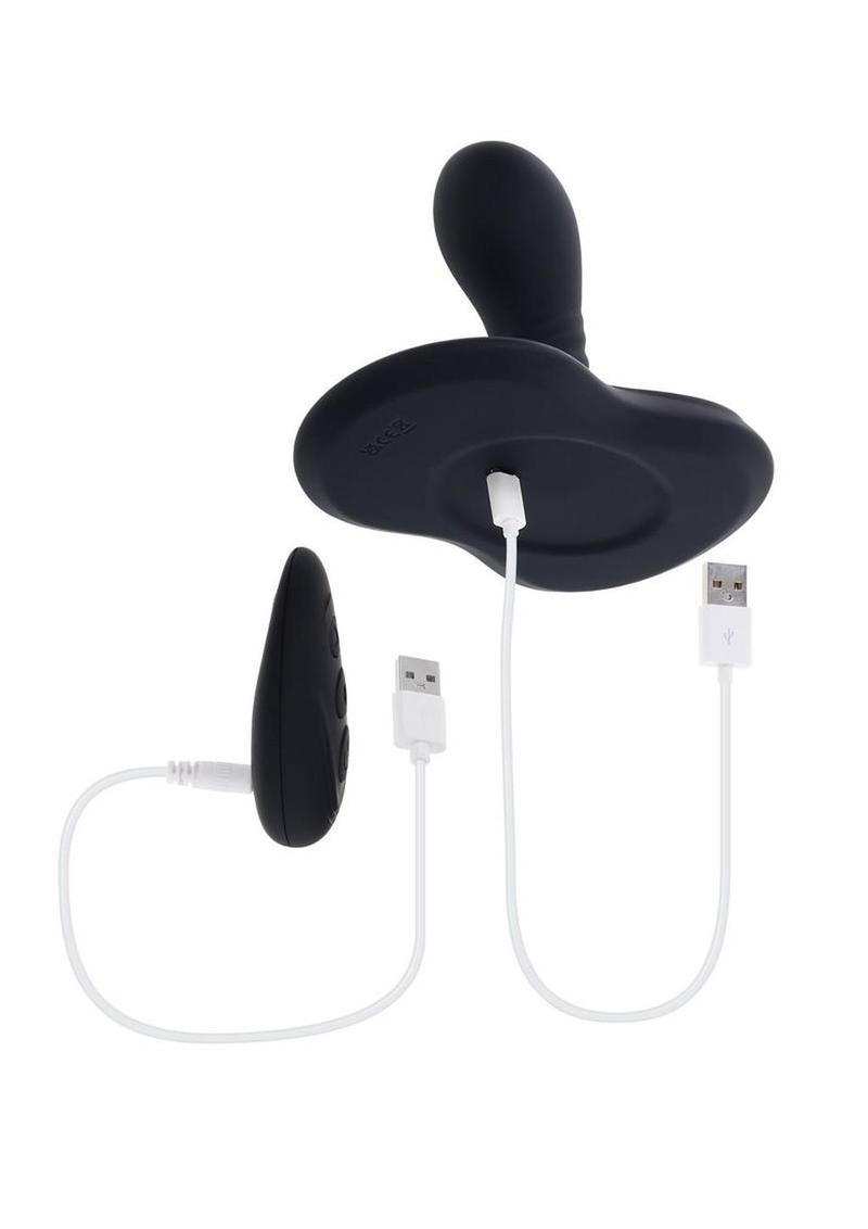Playboy Sittin' and Spinnin' Rechargeable Silicone Vibrator
