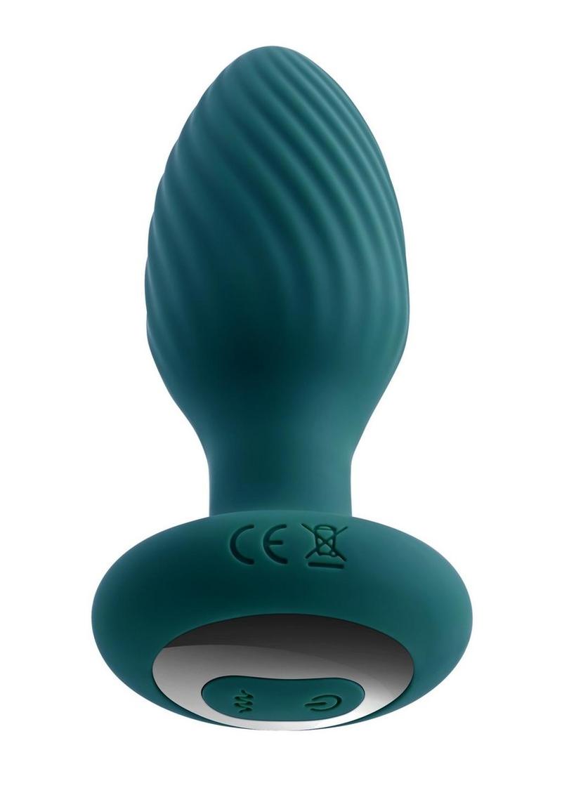 Playboy Spinning Tail Teaser Silicone Rotating Anal Plug