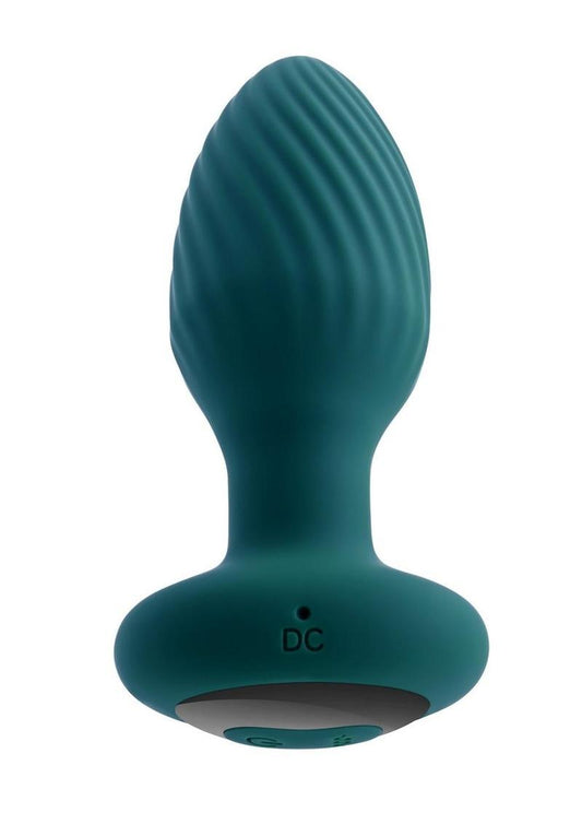 Playboy Spinning Tail Teaser Silicone Rotating Anal Plug