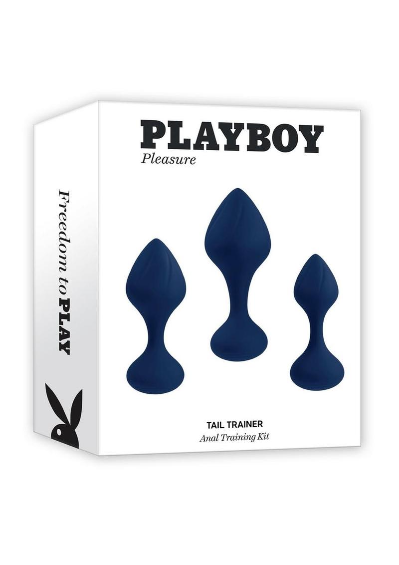 Playboy Tail Trainer 3 Piece Silicone Anal Training Kit