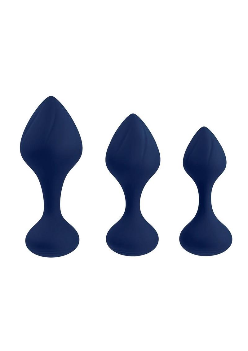 Playboy Tail Trainer 3 Piece Silicone Anal Training Kit