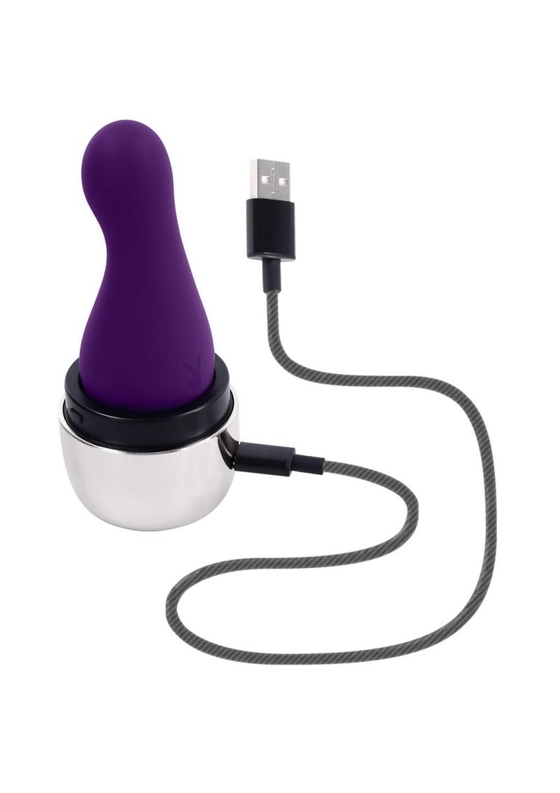 Playboy The Jet Set Vibrator – Travel Massager Rechargeable