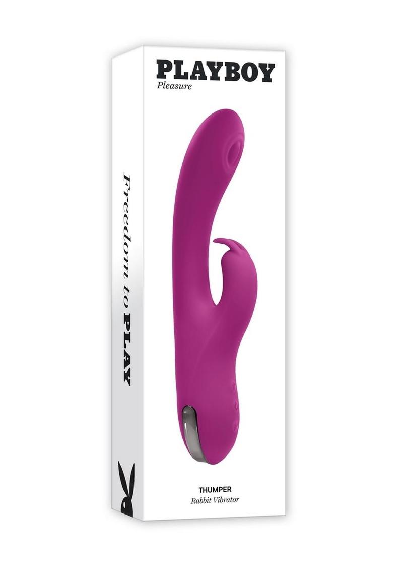 Rechargeable and Waterproof Playboy Thumper Rabbit Vibrator