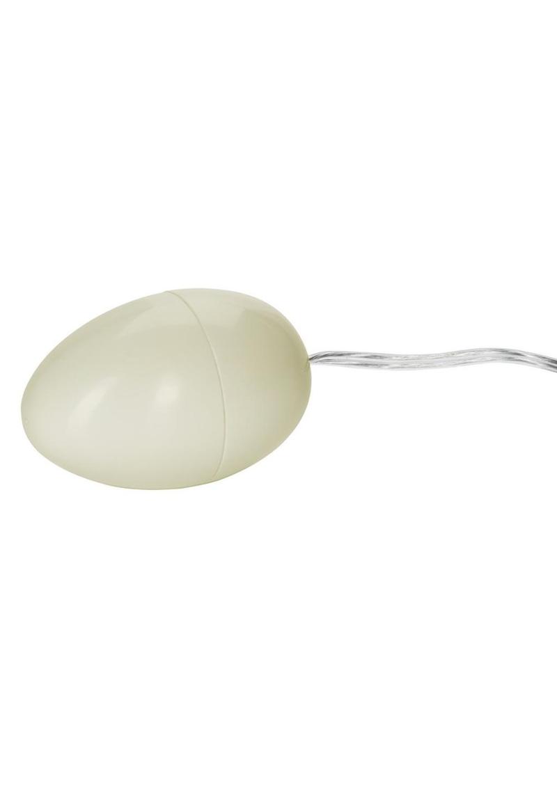 Pocket Exotics Glow In The Dark Egg With Remote Control Vibrators