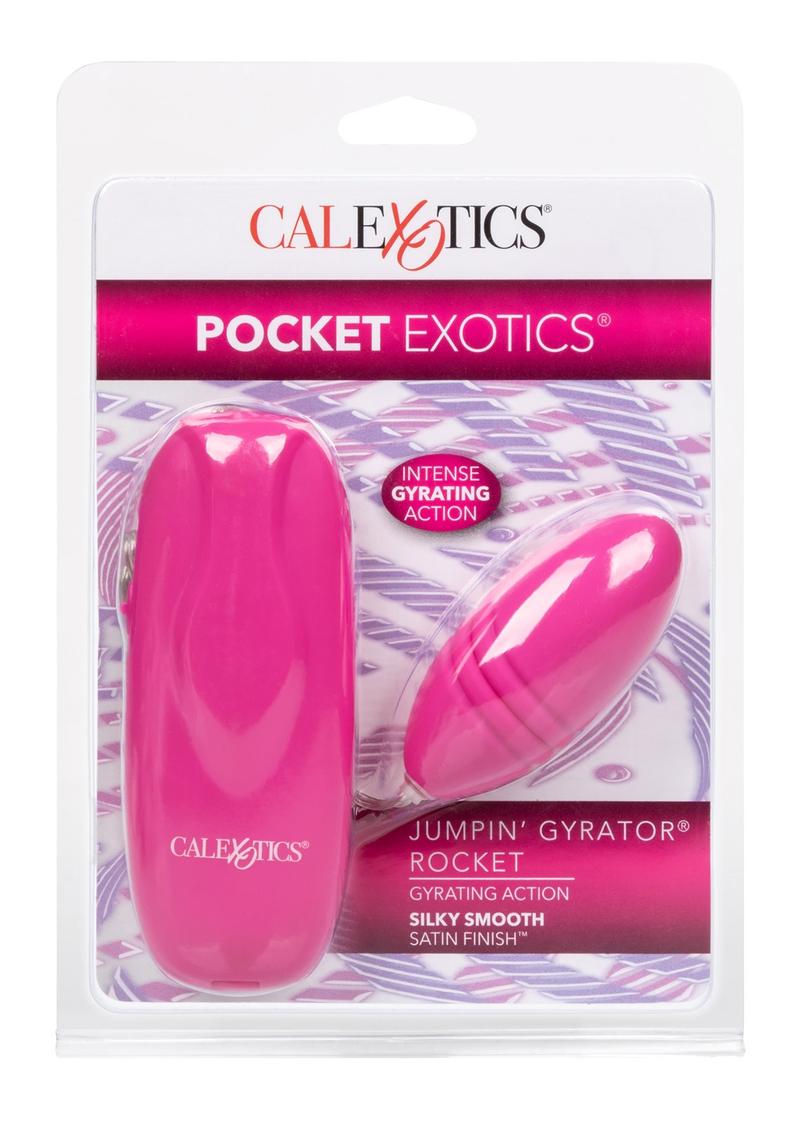 Pocket Exotics Jumpin' Gyrator Rocket Bullet Vibrator With Remote Control