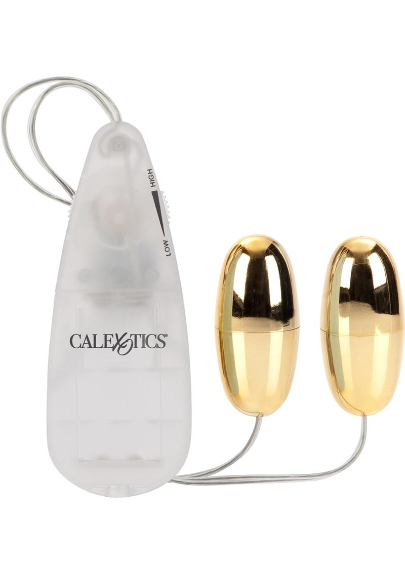 CalExotics Pocket Exotics Vibrating Double Gold Bullets