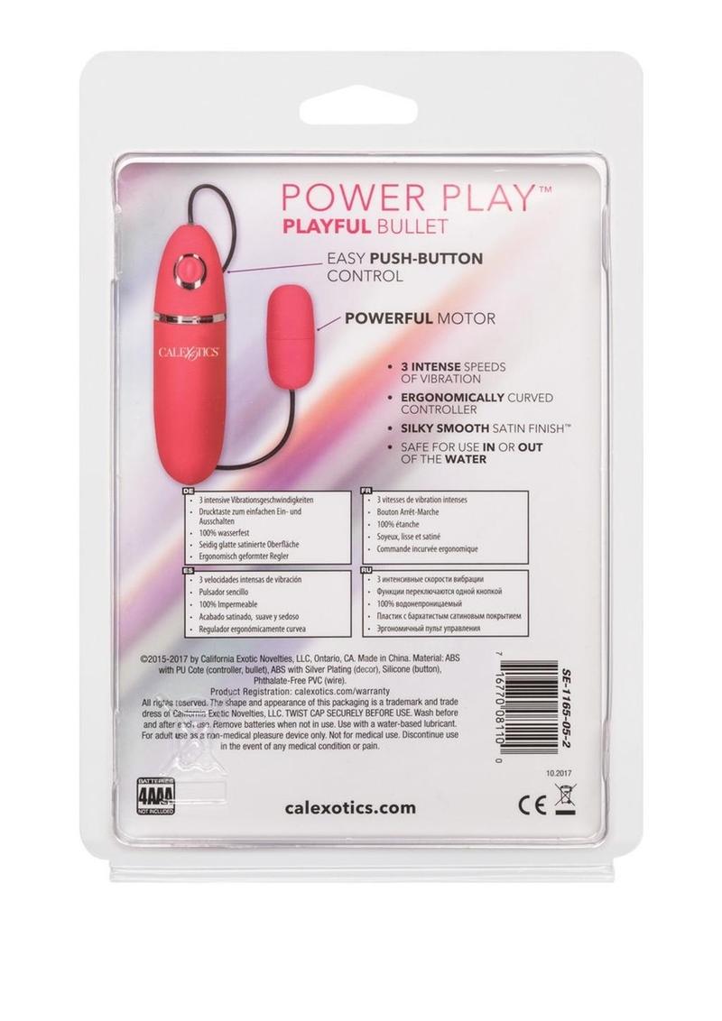 Power Play  Remote Control Playful Bullet
