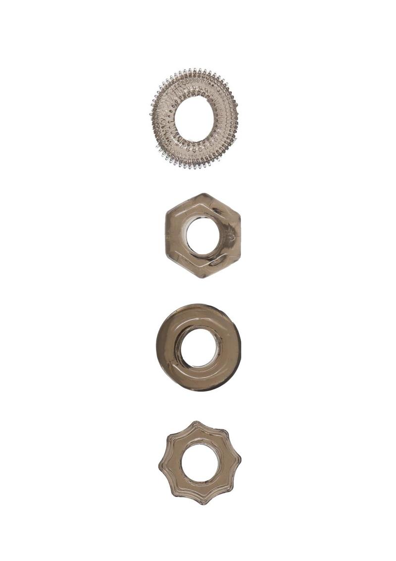 PowerBullet Got Big Dick Super Stretch Cock Rings