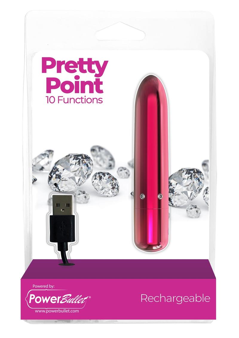 Pretty Point Rechargeable Bullet Vibrator