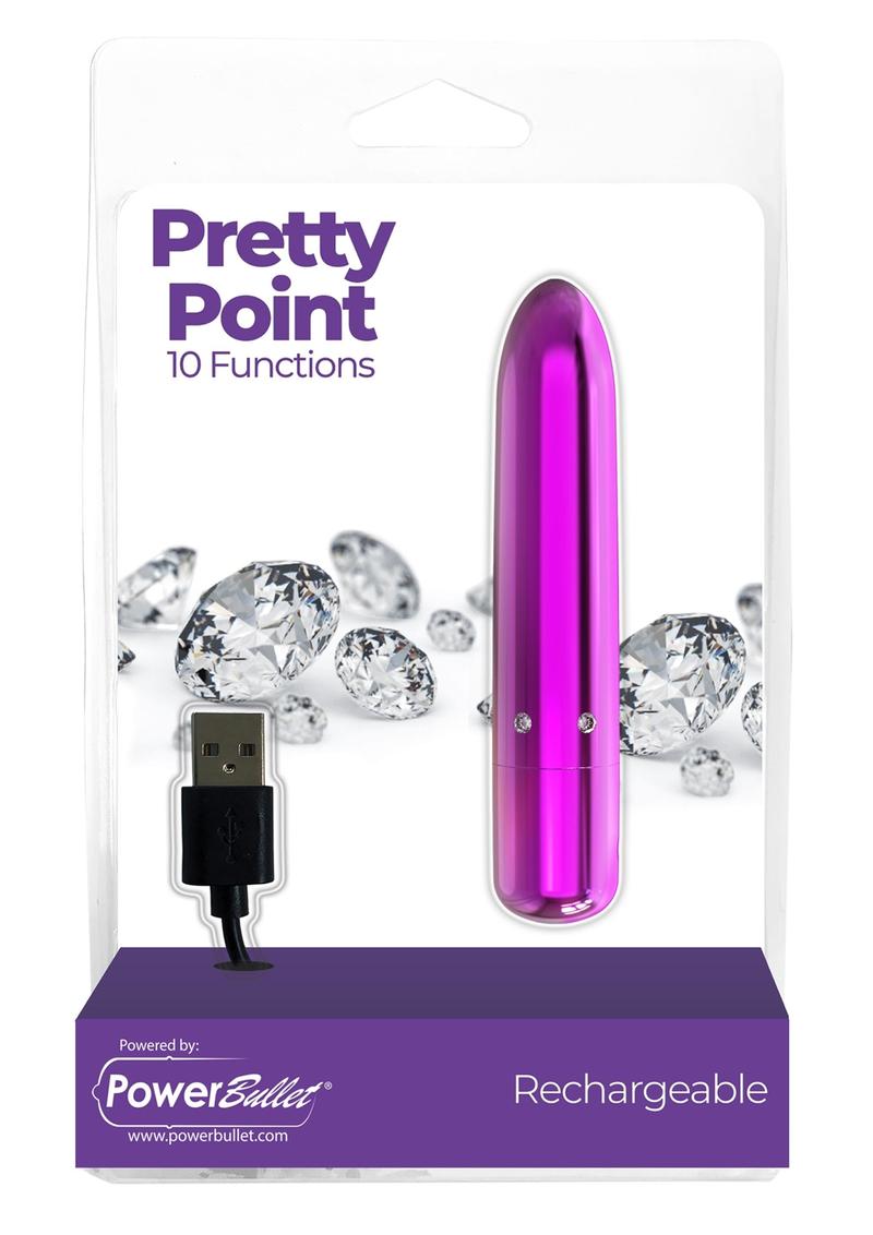 Pretty Point Rechargeable Bullet Vibrator