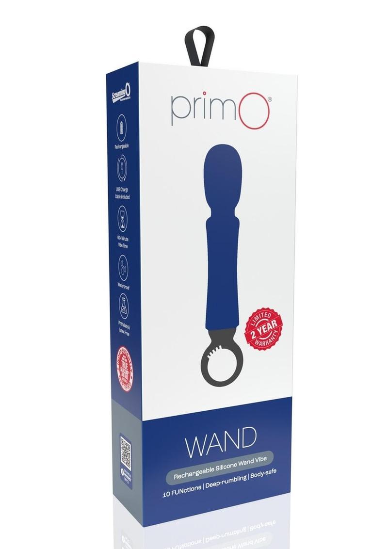 Primo Rechargeable Silicone Wand Vibe