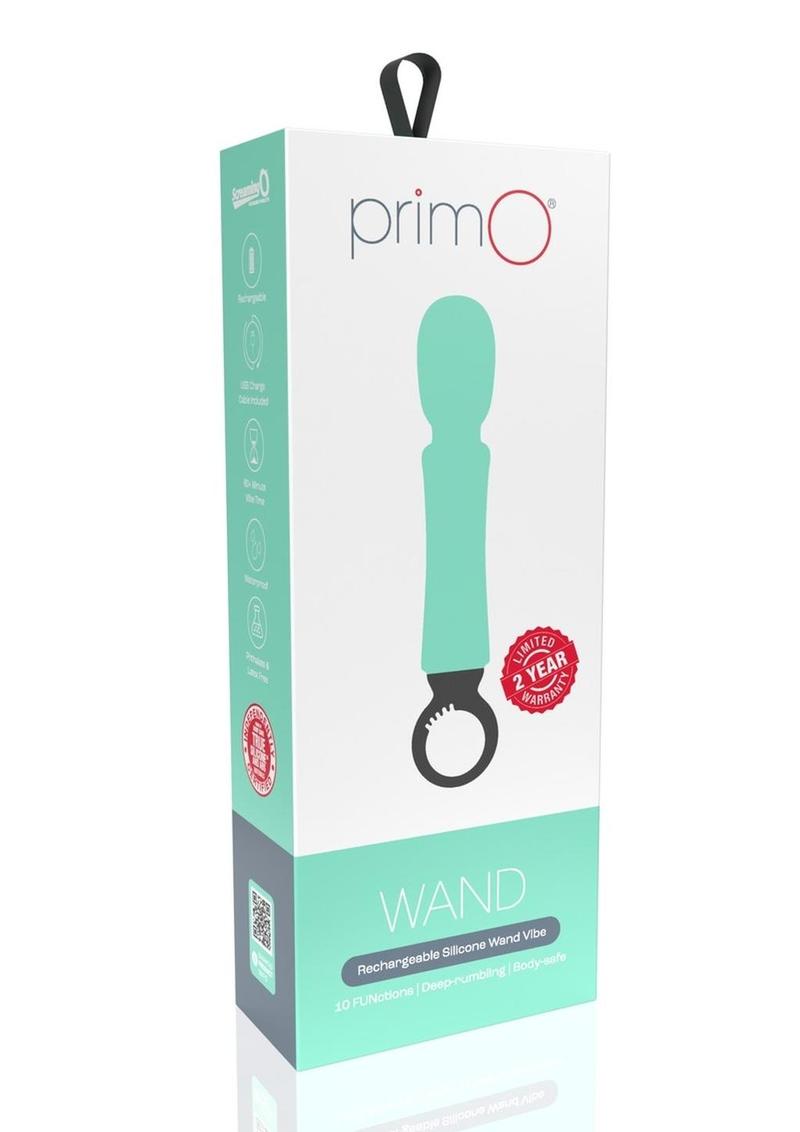 Primo Rechargeable Silicone Wand Vibe