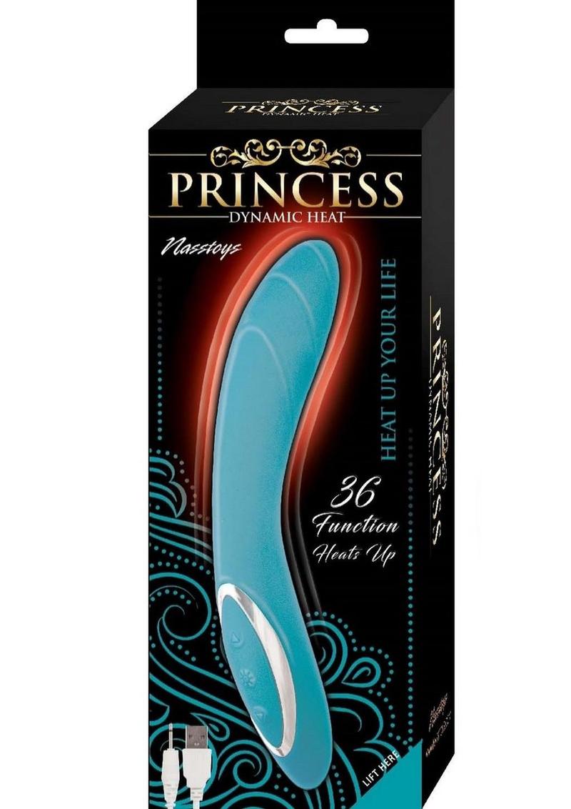 Princess Dynamic Heat Rechargeable Silicone G-Spot Vibrator