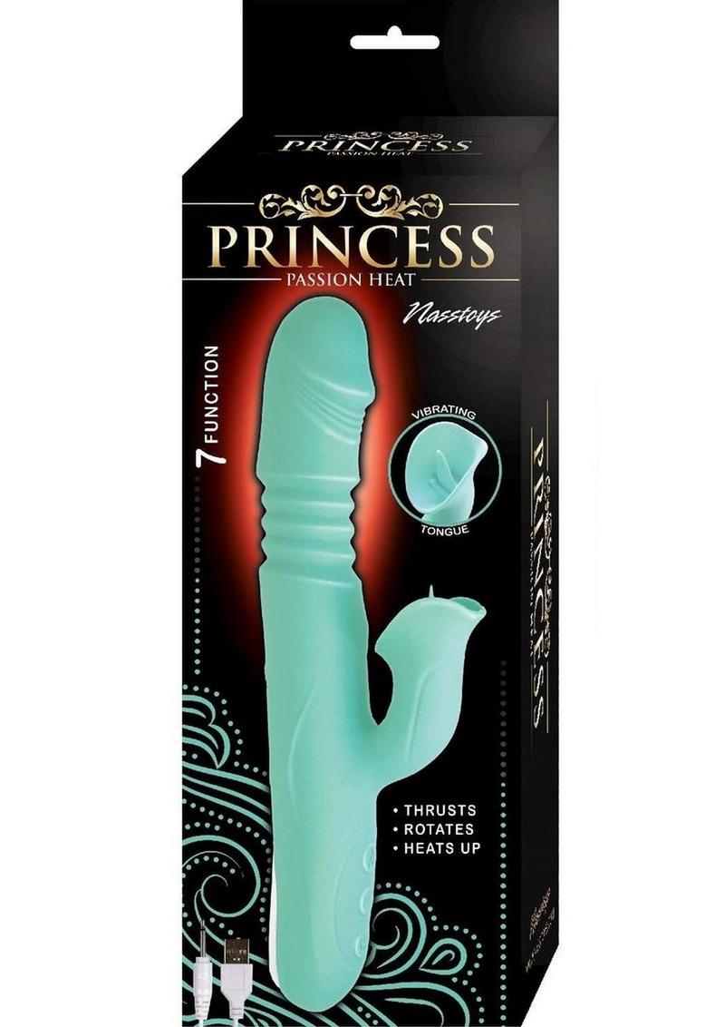 Princess Passion Heat Rechargeable Coral Silicone Warming Vibrator