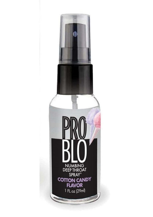 Pro Blo Numbing Deep Throat Spray Cotton Candy