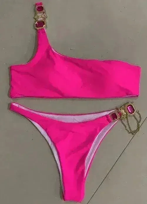 Bikini Jewelled Rhinestones Luxury Diamond Bikini Women Swimwear