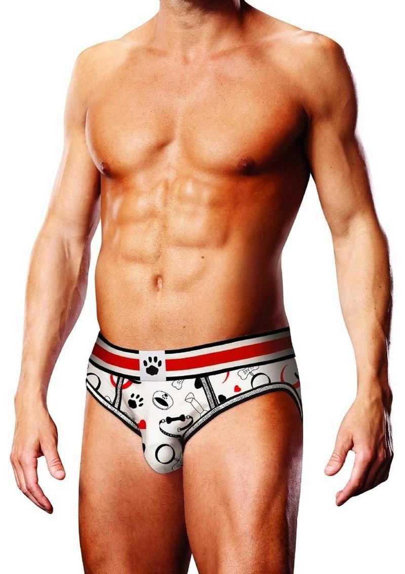Prowler Puppie Print Open Brief Flirty Men’s Underwear