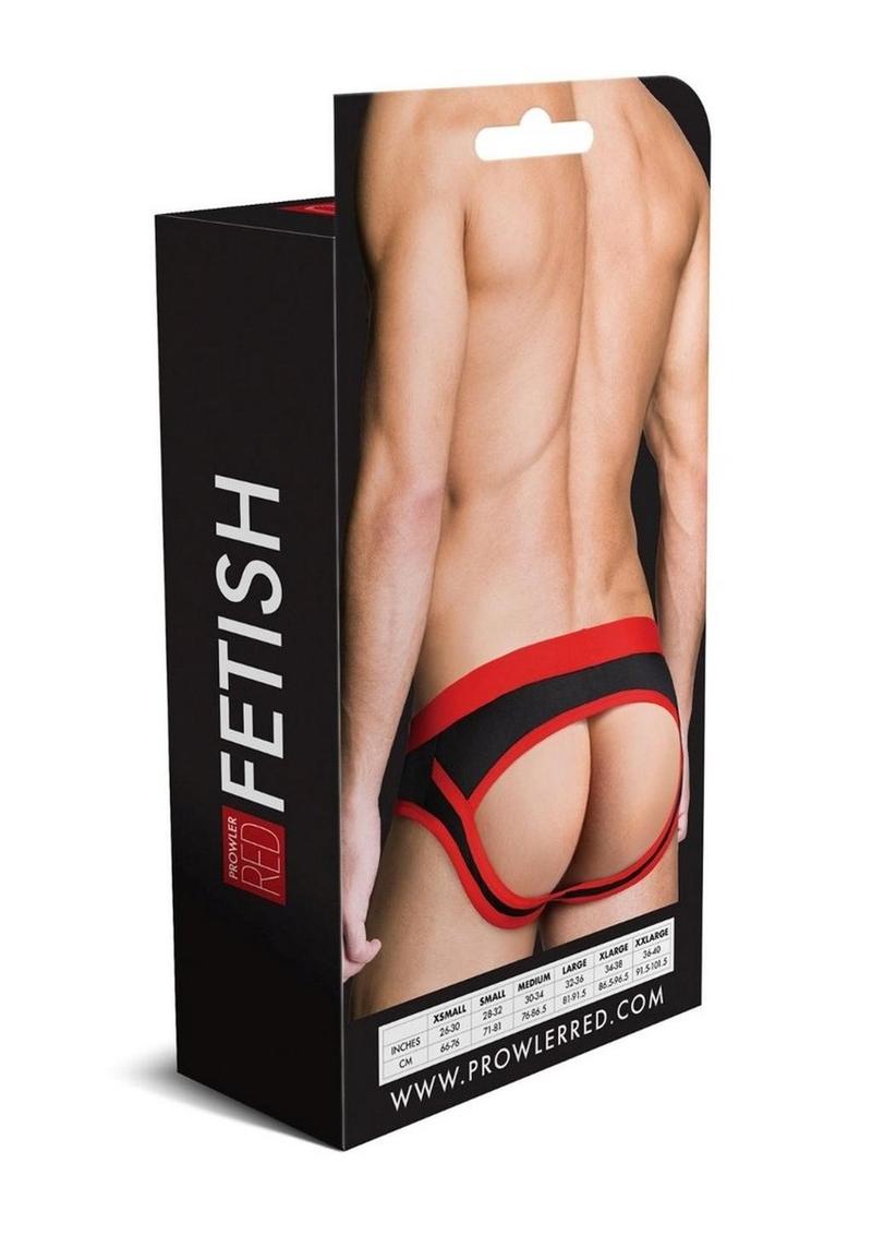 Prowler RED Ass Less Brief Bold Men’s Exposed Back Underwear