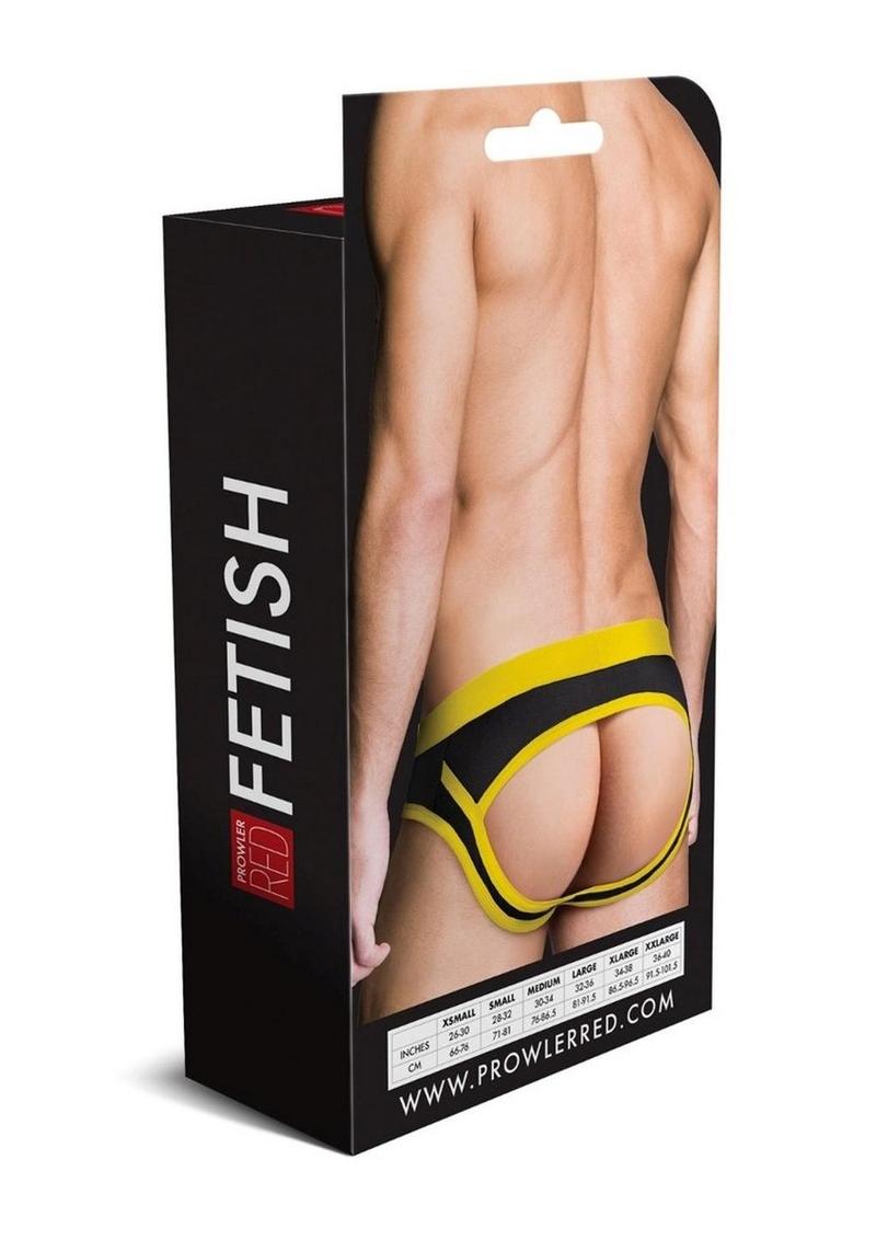 Prowler RED Ass Less Brief Bold Men’s Exposed Back Underwear