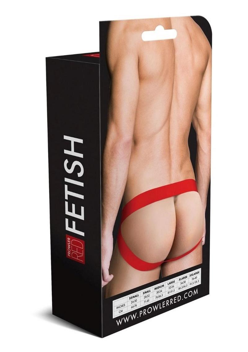 Prowler RED Ass Less Jock Sexy Men’s Exposed Back Jockstrap