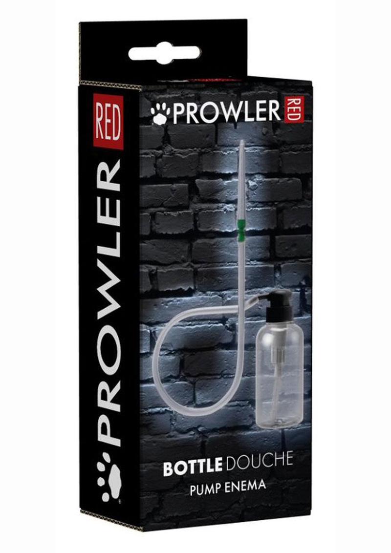 Prowler Red Bottle Douche Pump Enema