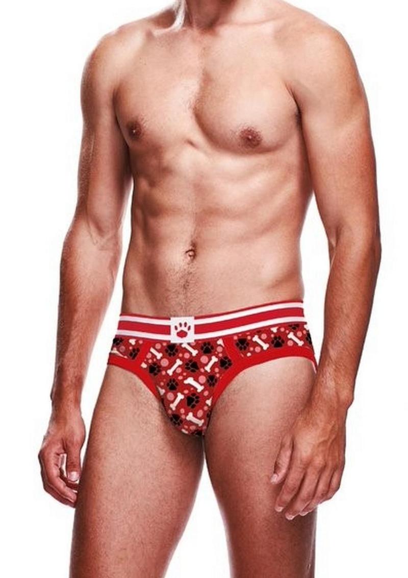 Prowler Red Paw Print Brief Fun And Comfortable Men’s Underwear