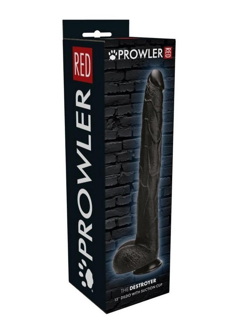 Prowler Red The Destroyer 15 Inch Realistic Dildo with Suction Cup