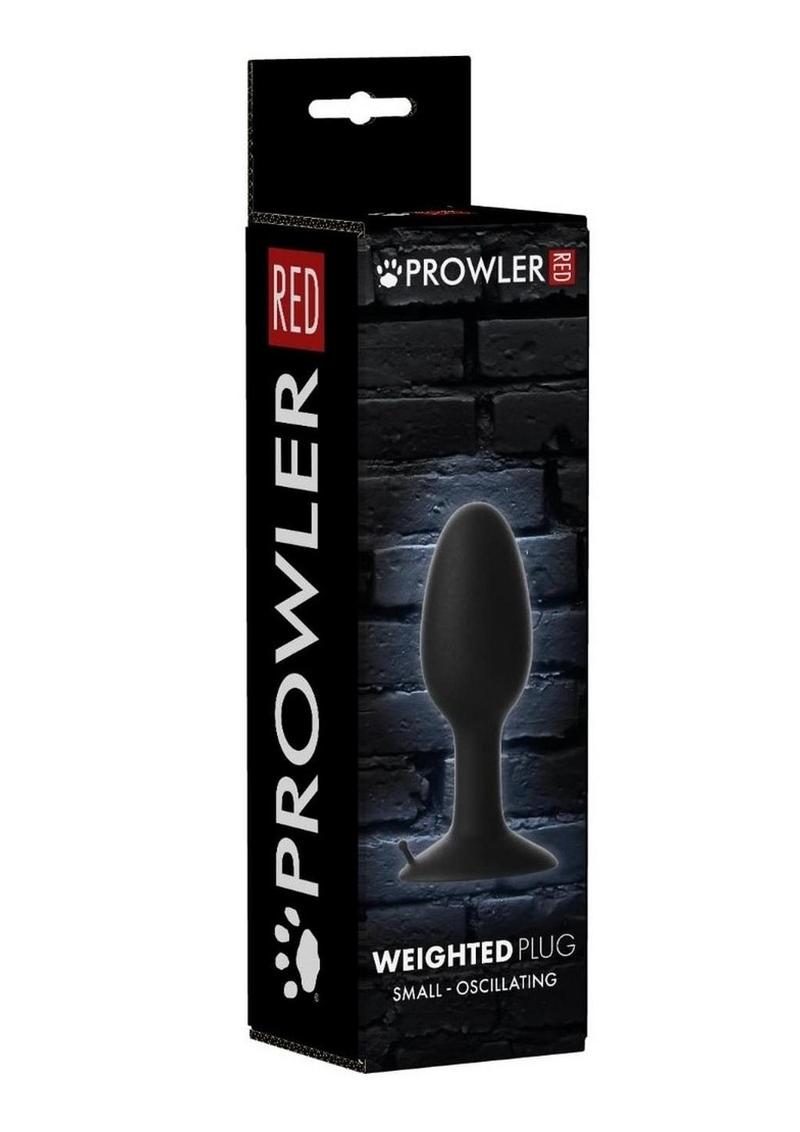 Prowler Red Weighted Oscillating Butt Plug
