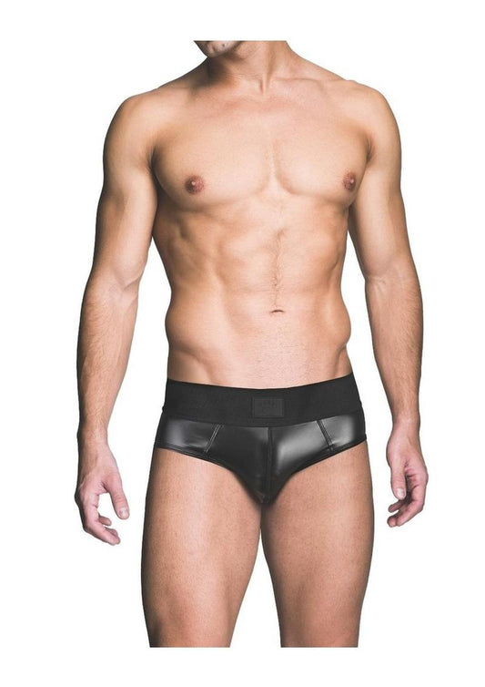 Prowler Red Wetlook Ass less Brief Sexy Open Back Fetish Brief for Men