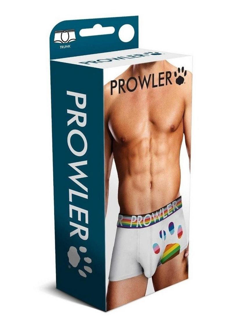 Prowler White Oversized Paw Trunk Pride-Inspired Men’s Underwear