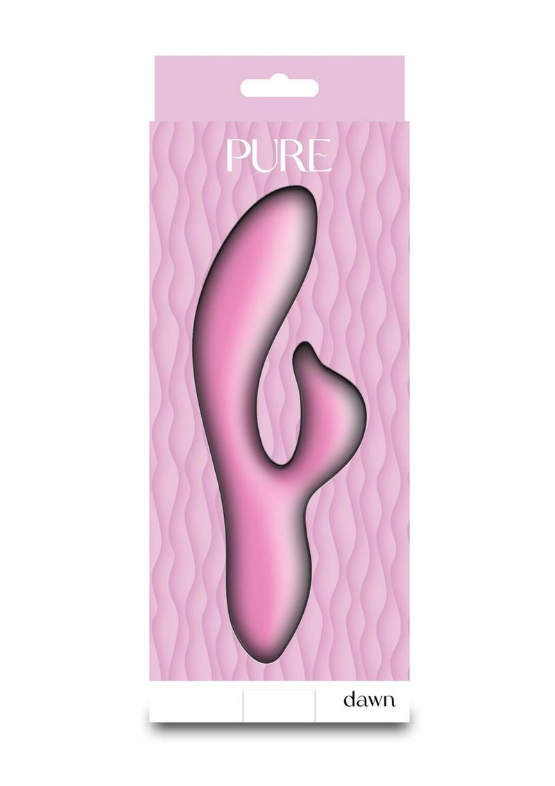 Pure Dawn Rechargeable Dual Stimulation Rabbit Vibrator