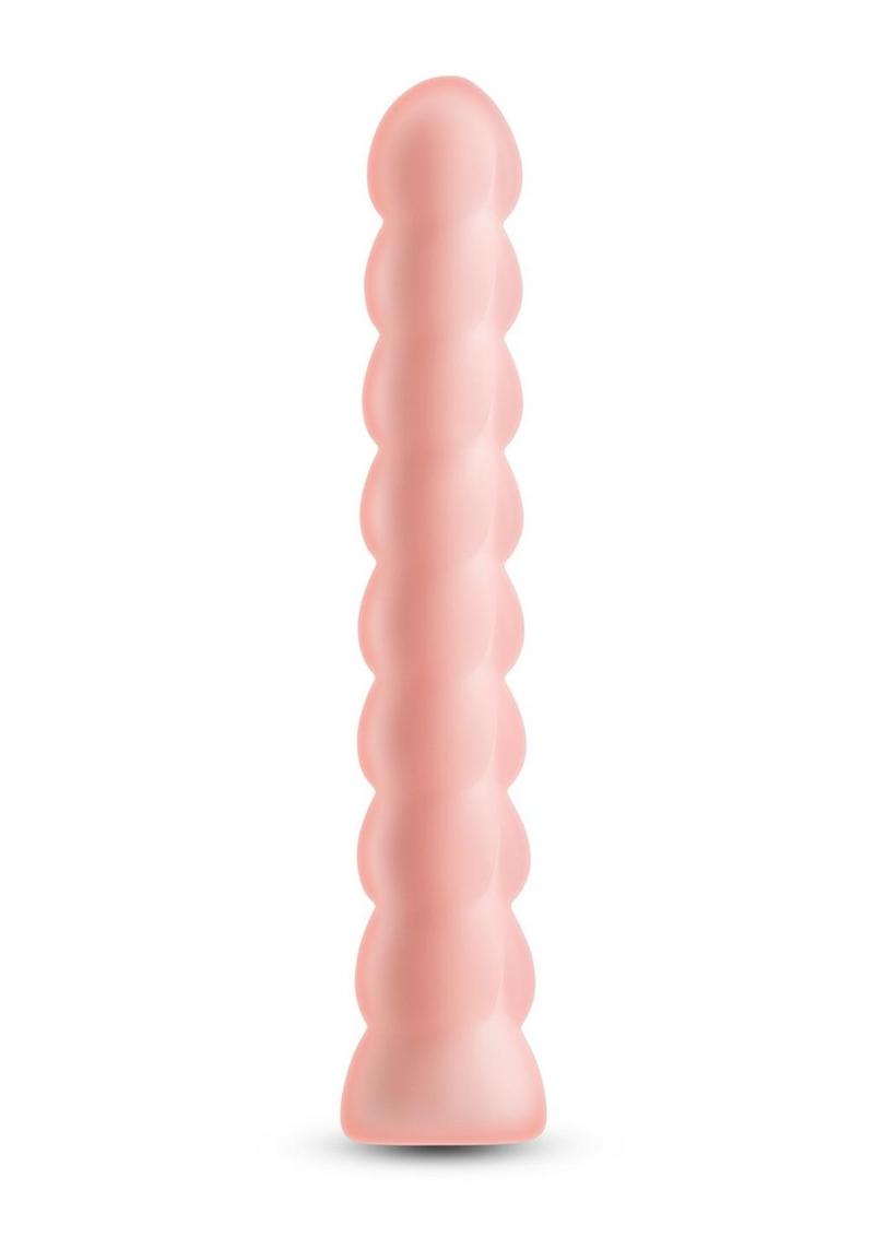 Pure Joy Rechargeable Silicone Rippled Orange Vibrator