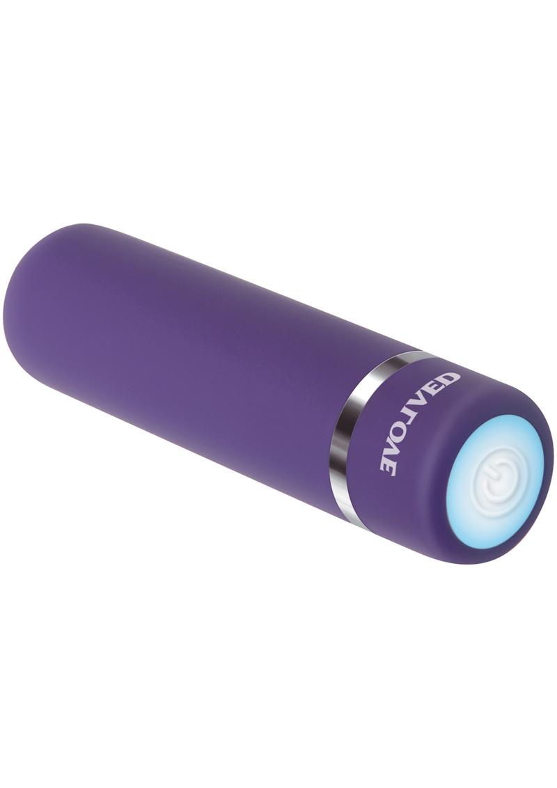 Purple Passion Rechargeable Silky Smooth Bullet Vibrating