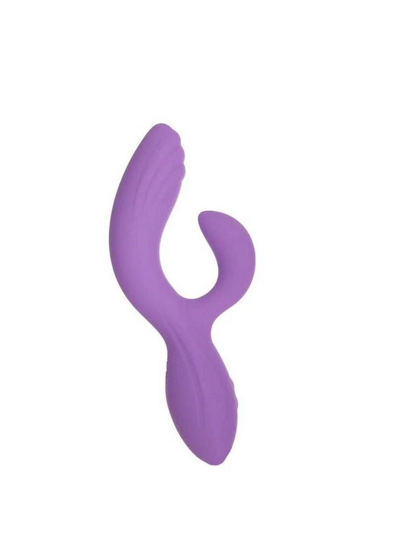 Purple Vibe Silicone Dual Vibrating Massager