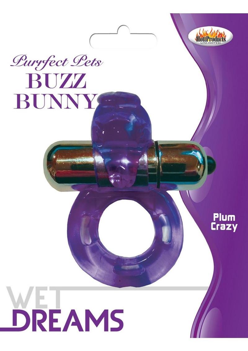 Purrfect Pets Buzz Bunny Vibrating Ring With Comfortable Fit
