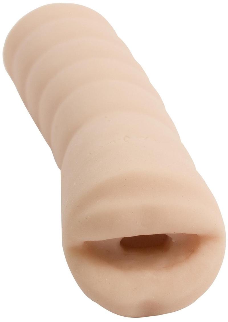 Quickie To Go UltraSkyn Mouth Masturbator Vanilla